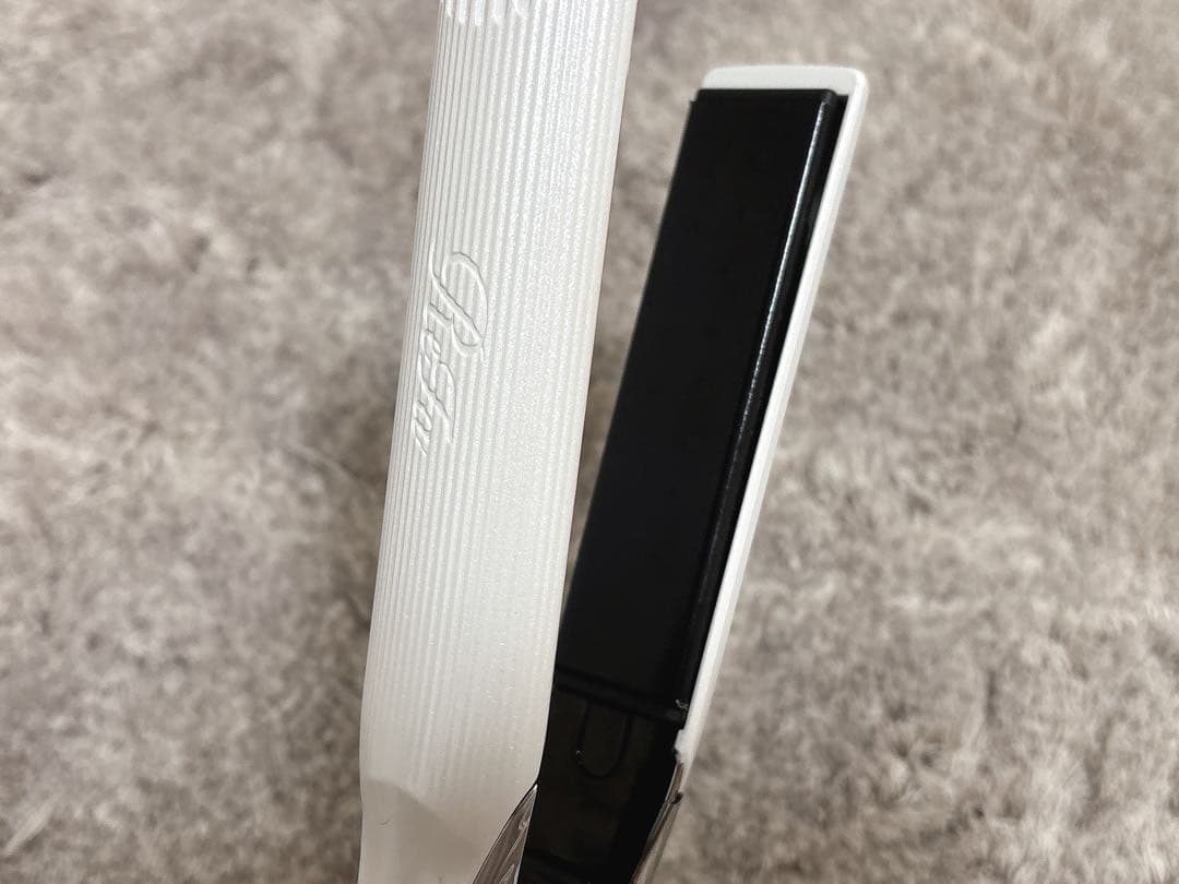 美品 ReFa ストレートヘアアイロン ホワイト/シルバー リファ