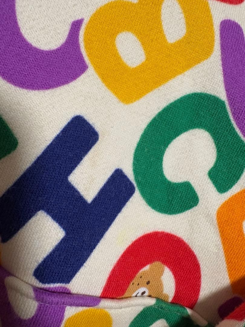 ミキハウス ホットビスケッツ 総柄セットアップ