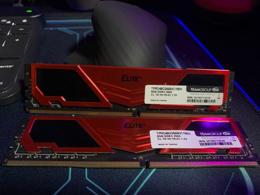 メモリー TEAMGROUP Elite 16GB DDR4 2666MHz