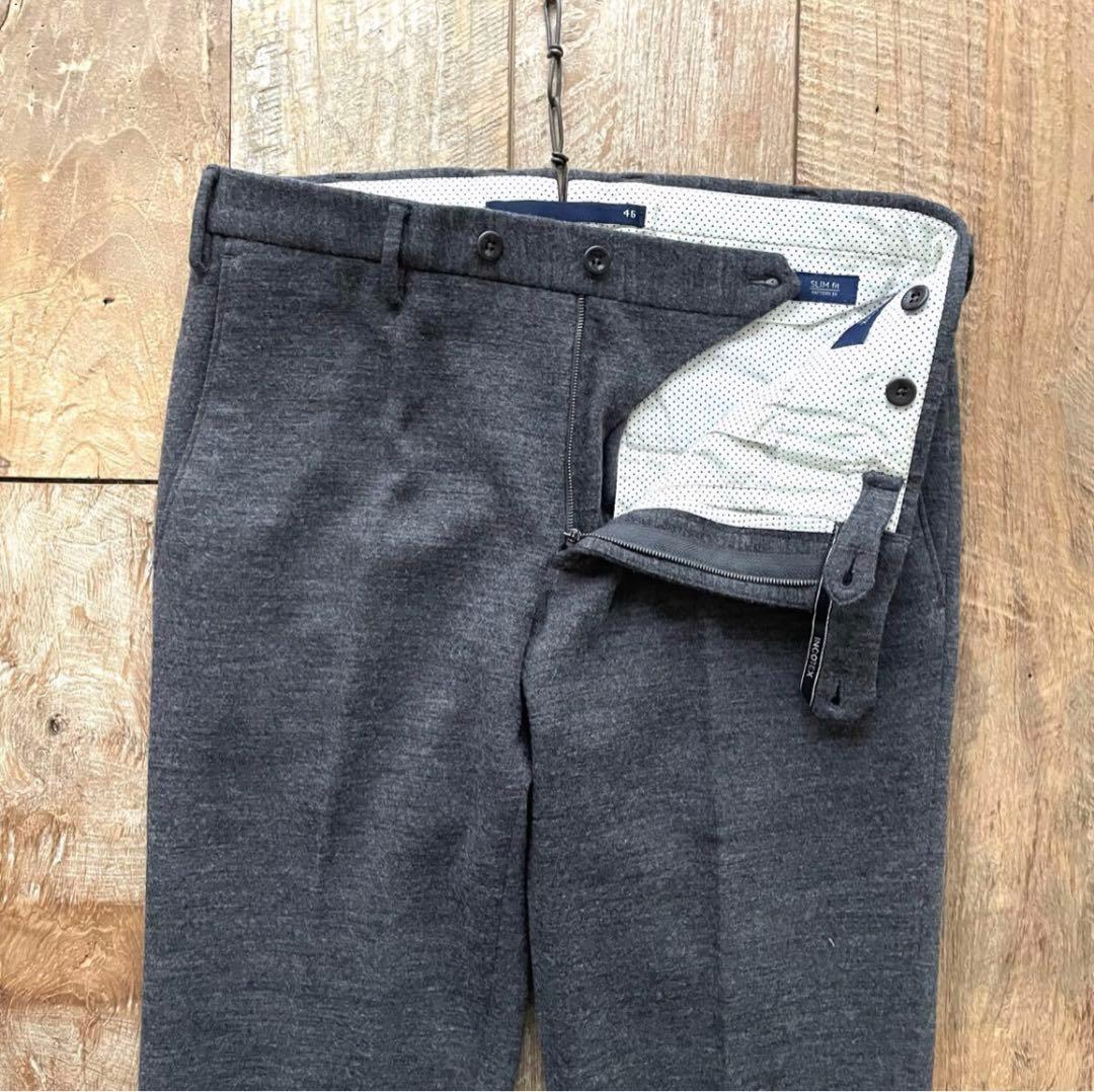 INCOTEX インコテックスウール スラックス パンツ 46 BEAMSF取扱