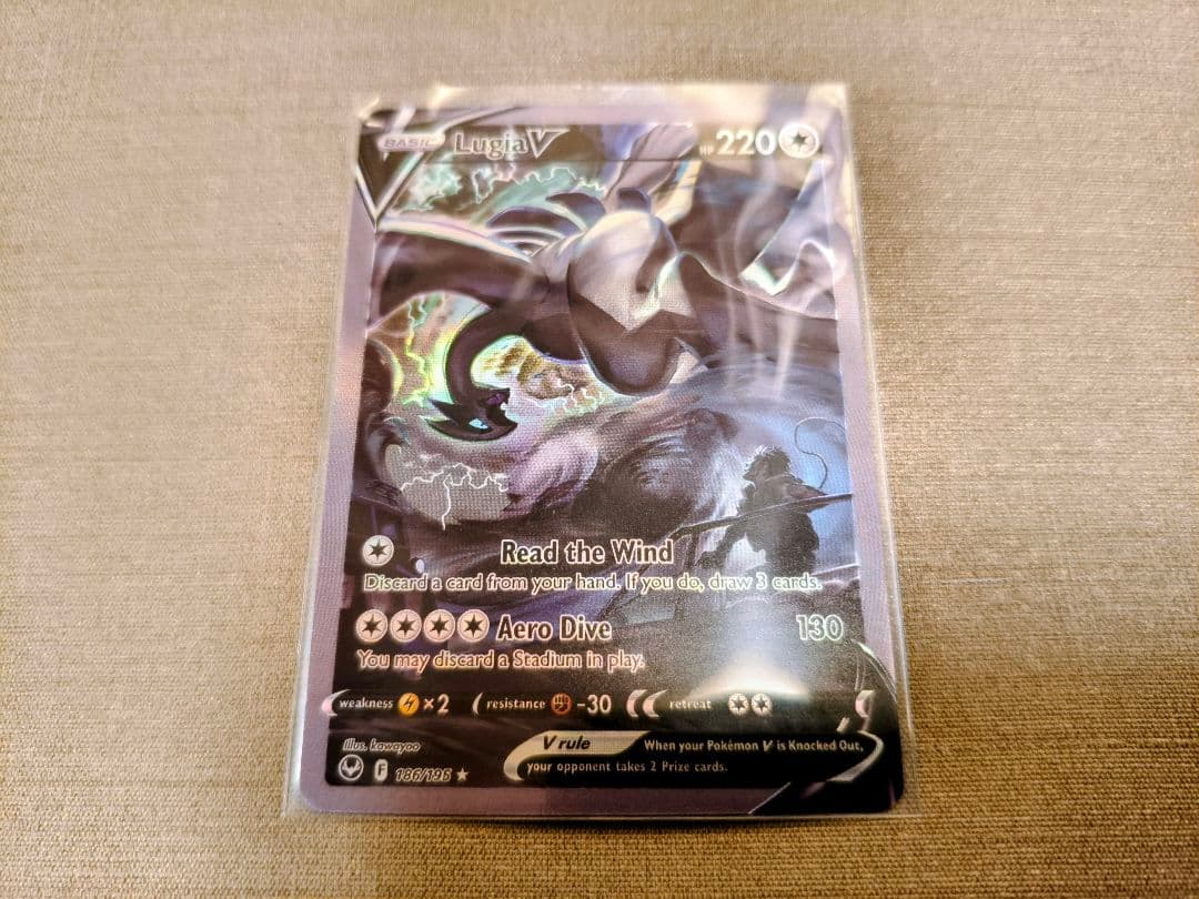 ルギアV　ポケモンカード 英語版　海外版 SR　　コイキング＆ホエルオーGX