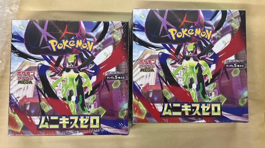 未開封　ポケモンカード　ムニキスゼロ2BOX