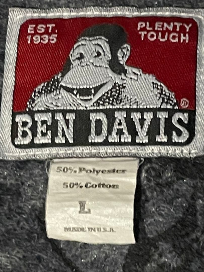 と*輔様 80s USA製 BEN DAVIS カバーオール グレー　FJチャン