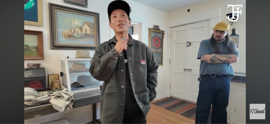 と*輔様 80s USA製 BEN DAVIS カバーオール グレー　FJチャン