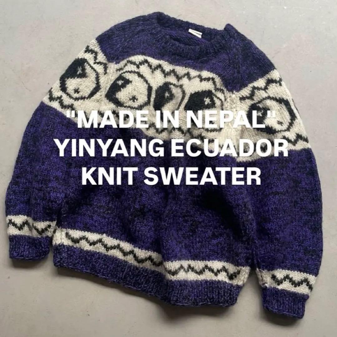 YINYANG ECUADOR KNIT SWEATER 陰陽
