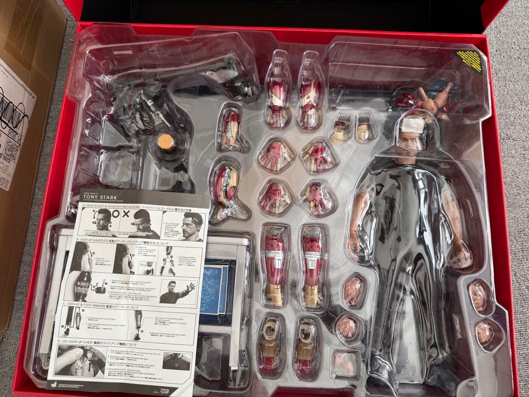 Hot Toys Tony Stark MMS191 フィギュア