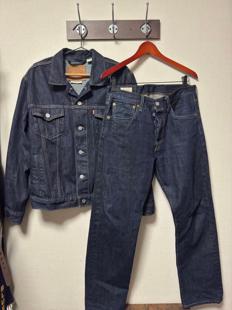 Levi's premium TYPE4 jacket &501 セット売り