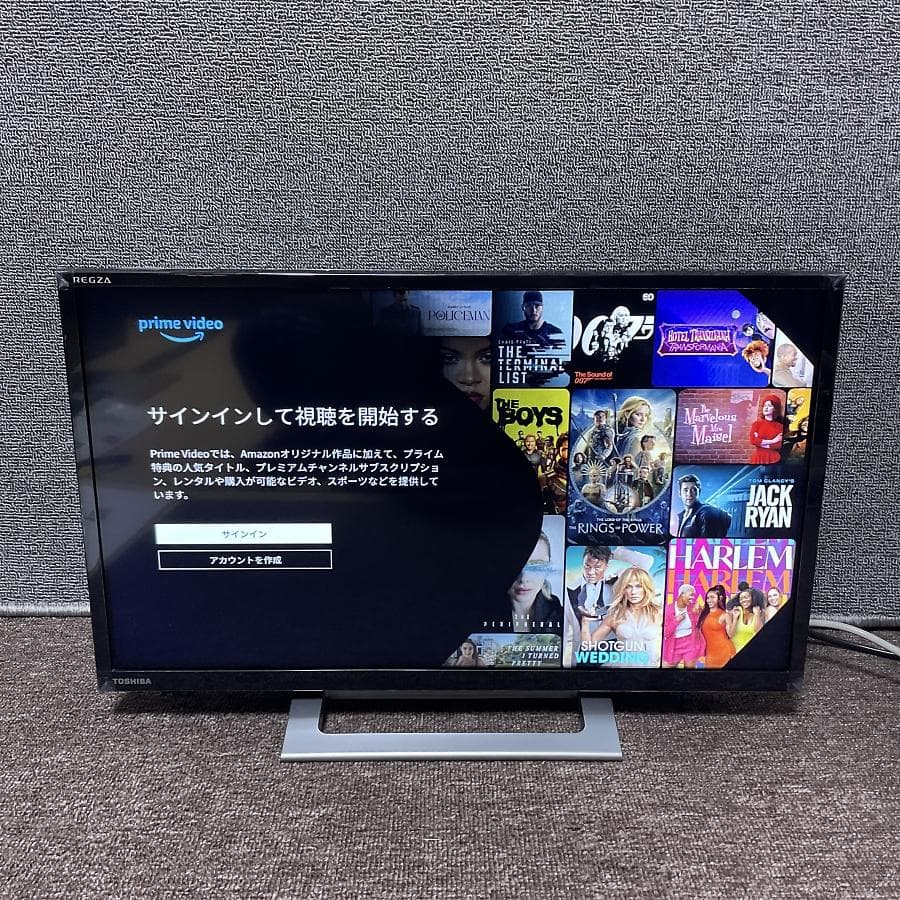 2023年製■東芝 レグザ 24V型 LED液晶テレビ 24V34 無線LAN