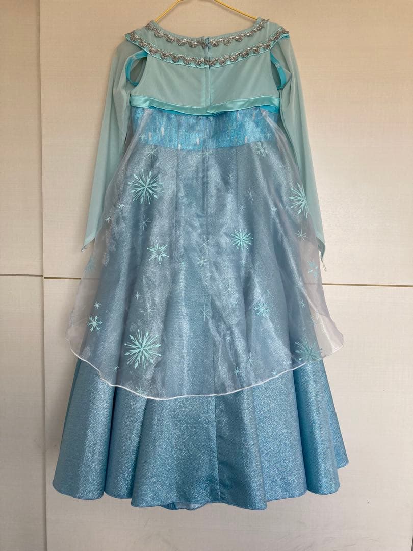 ビビディバビディブティック　エルサ　ドレス　120 シューズと髪飾りのセット