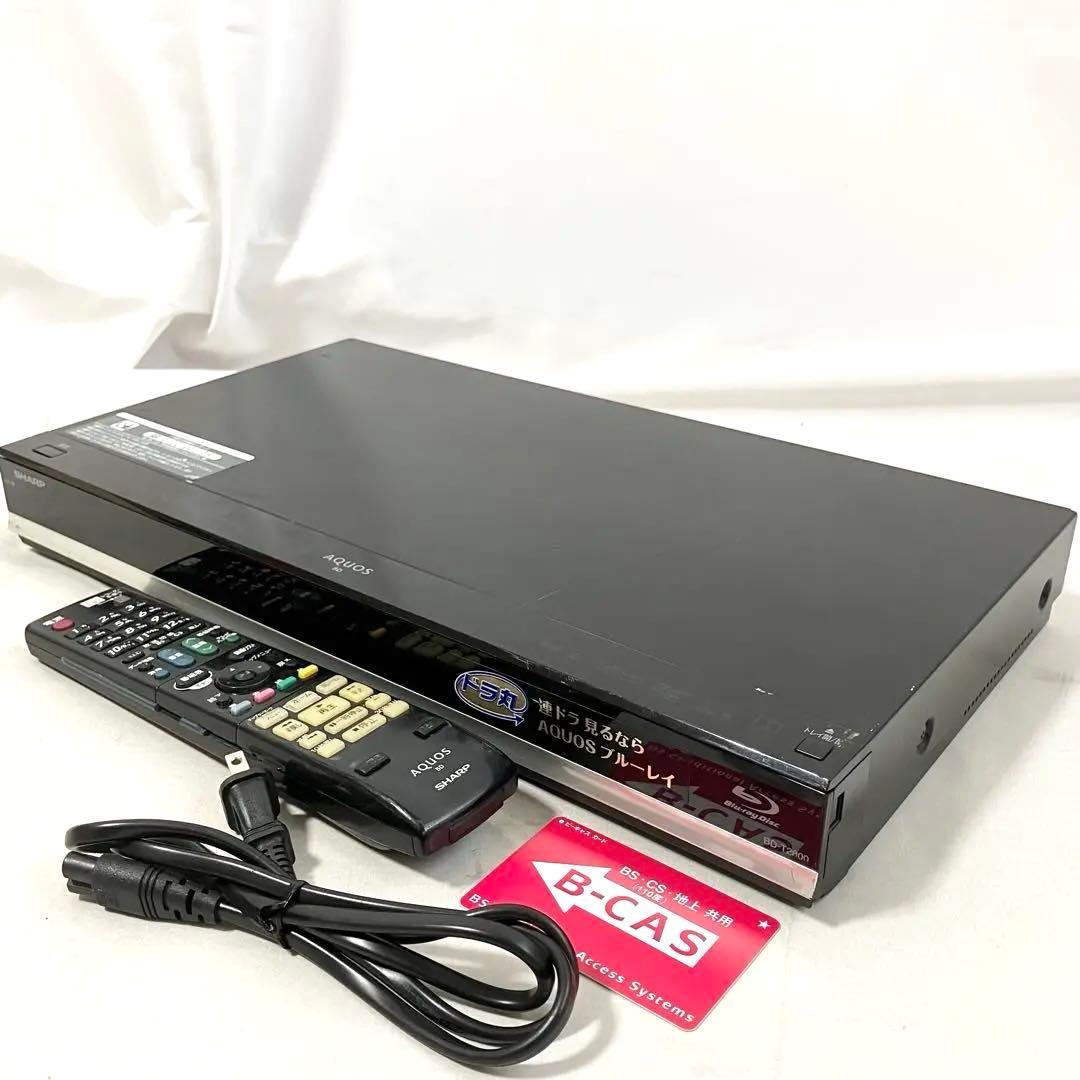 シャープ 3番組同時録画 ブルーレイレコーダー BD-T2800 AQUOS