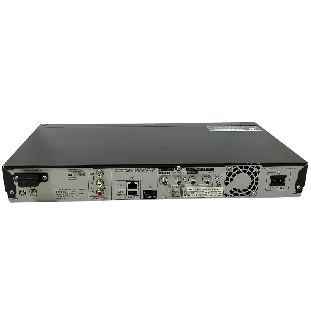 シャープ 3番組同時録画 ブルーレイレコーダー BD-T2800 AQUOS