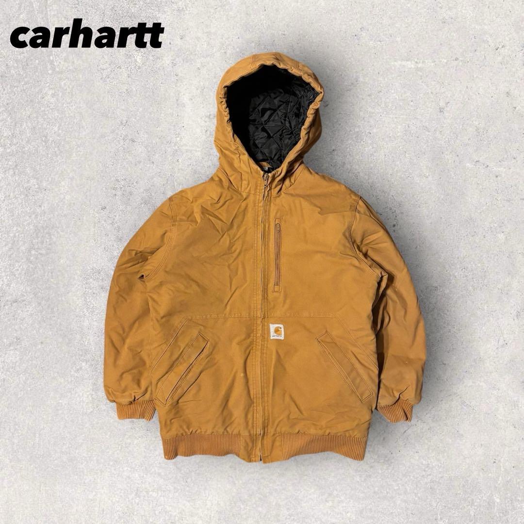 【カーハート】アクティブジャケット　レディースS ~M相当　キャメル　i
