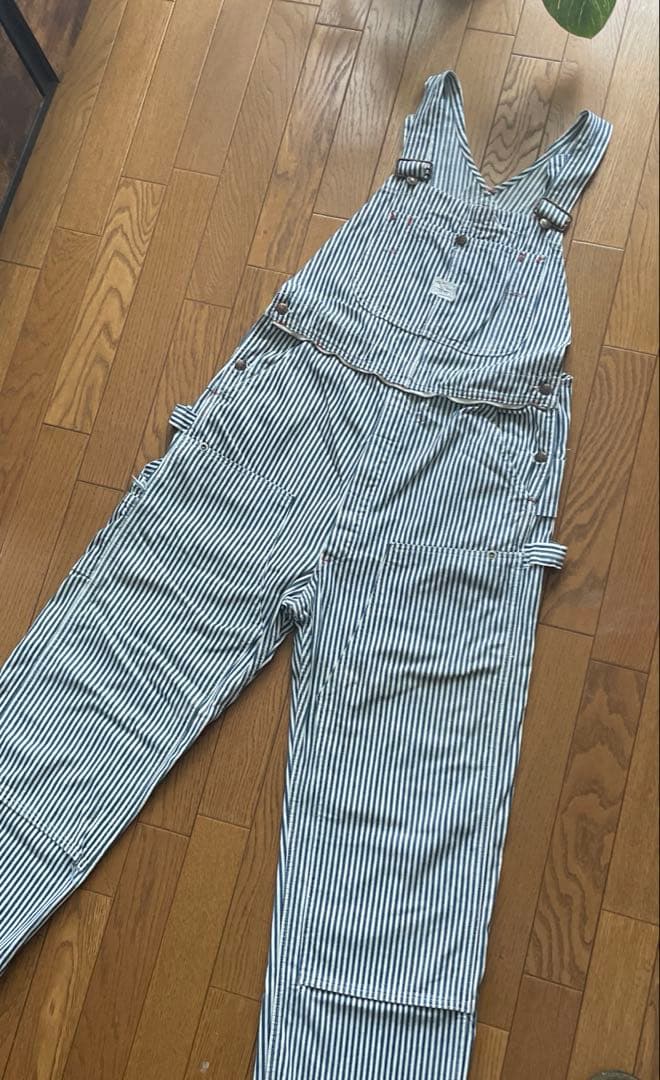 BIG MAC ストライプ オーバーオール