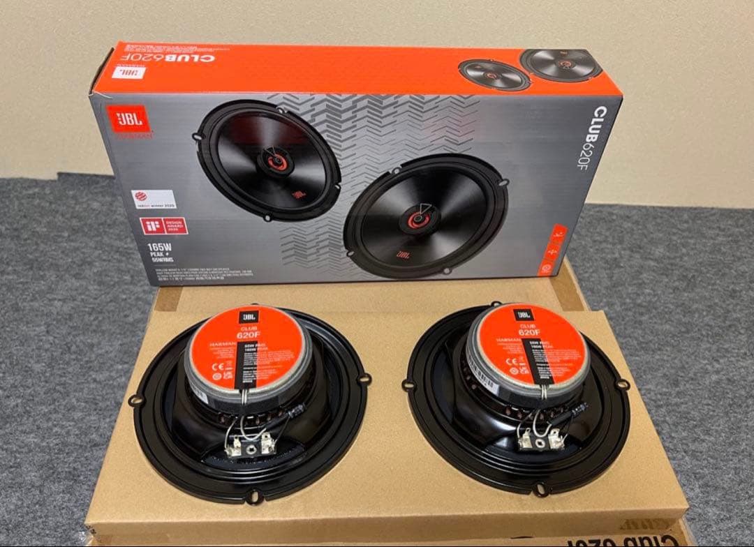 JBL Club 620F スピーカー 160W 6.5インチ　2セット　新品