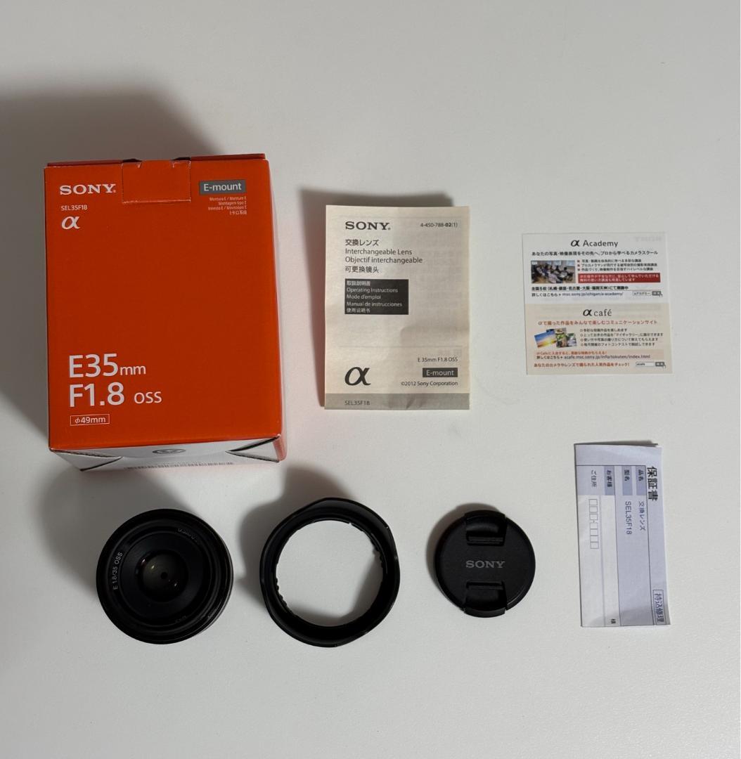 SONY SEL35F18 OSS 交換レンズ E-mount APS-C