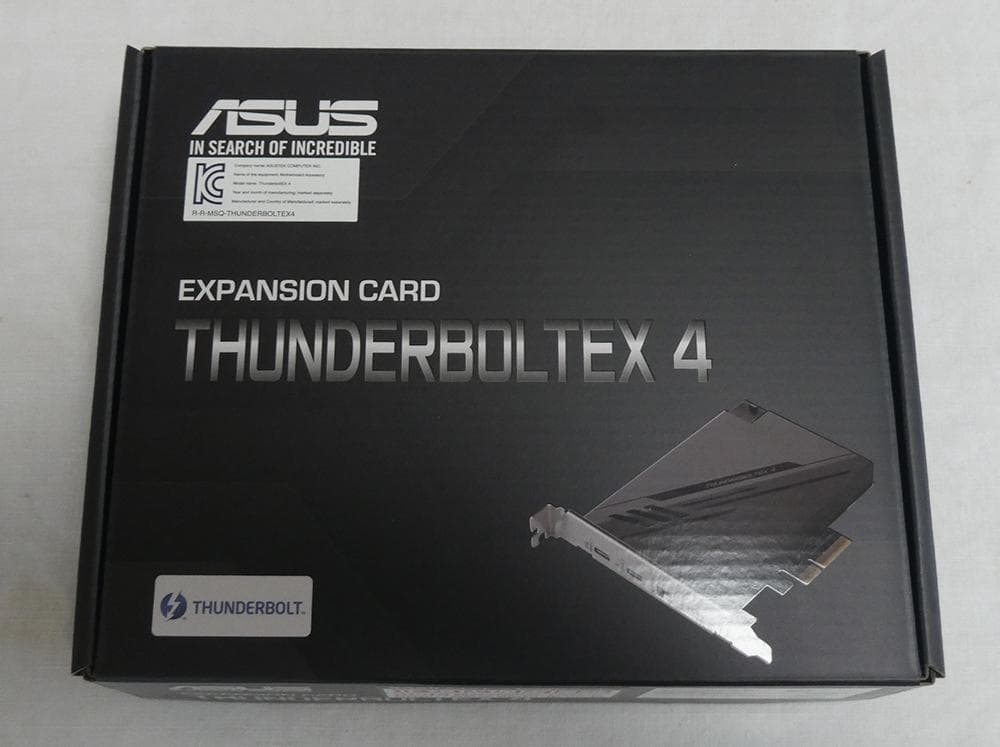 ASUS THUNDERBOLT EX 4 拡張カード