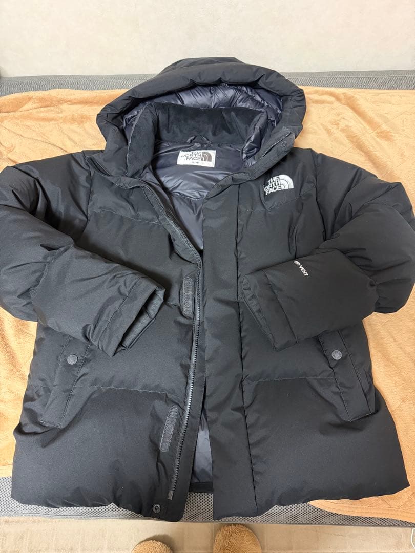 THE NORTH FACE ブラック ダウンジャケット XL