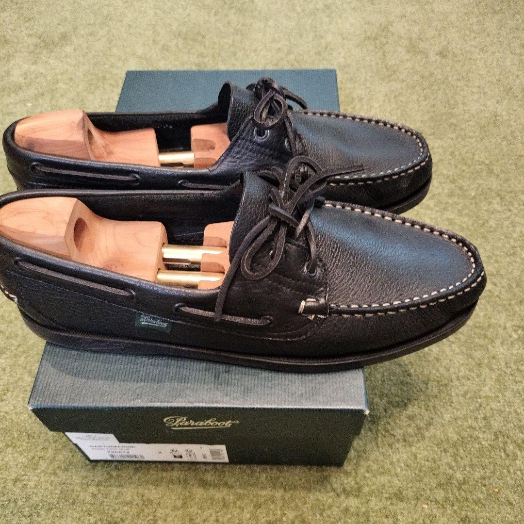 Paraboot / BARTH グレインレザー ブラック サイズ：9