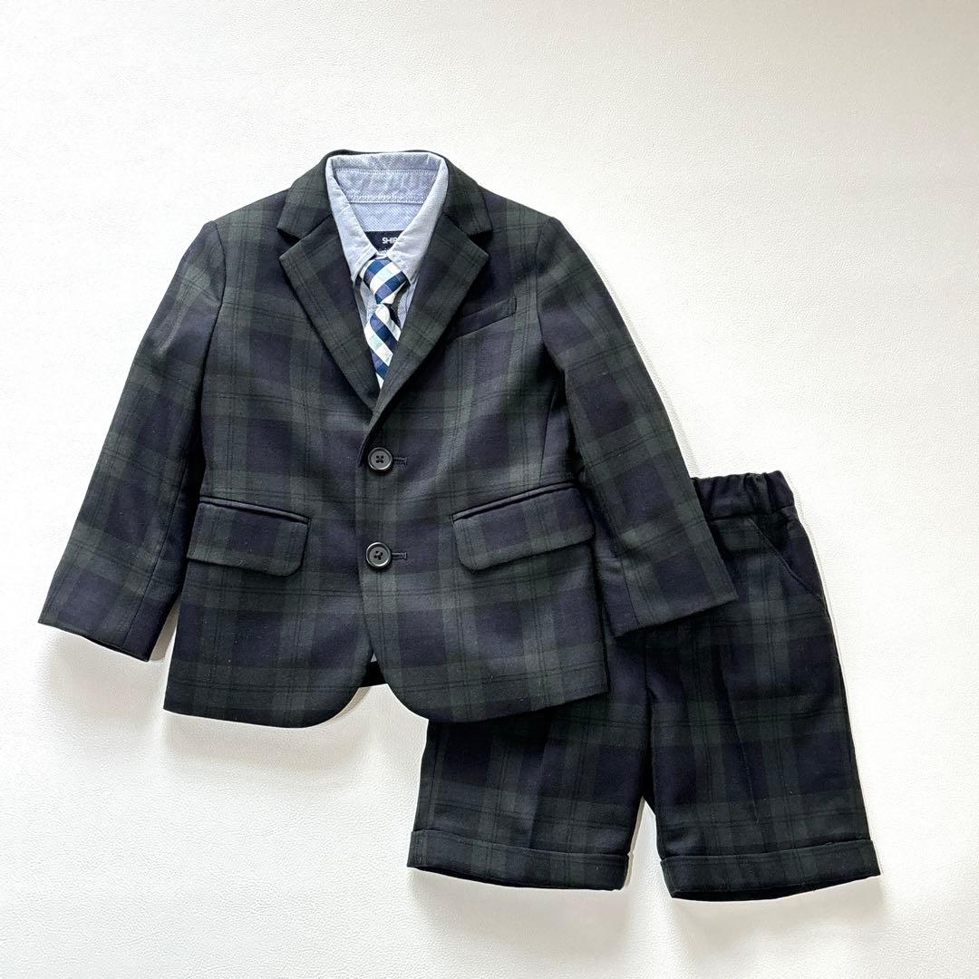 美品✨GREEN LABEL RELAXING 105 セットアップ　男の子