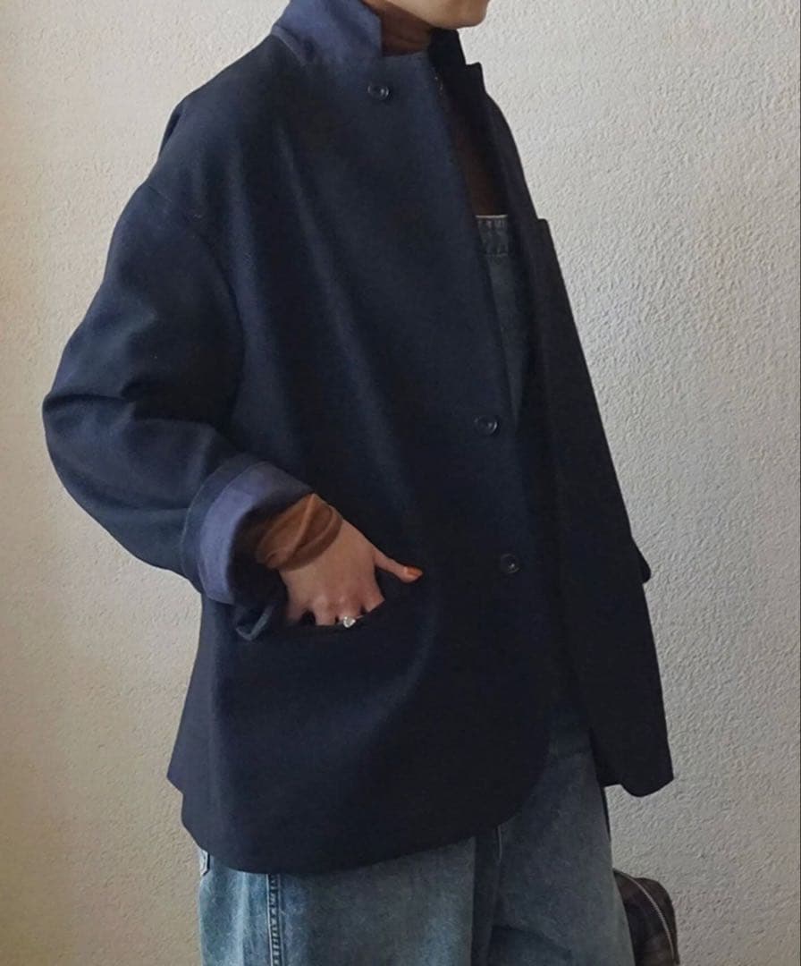 完売品ライクツィードジャケット