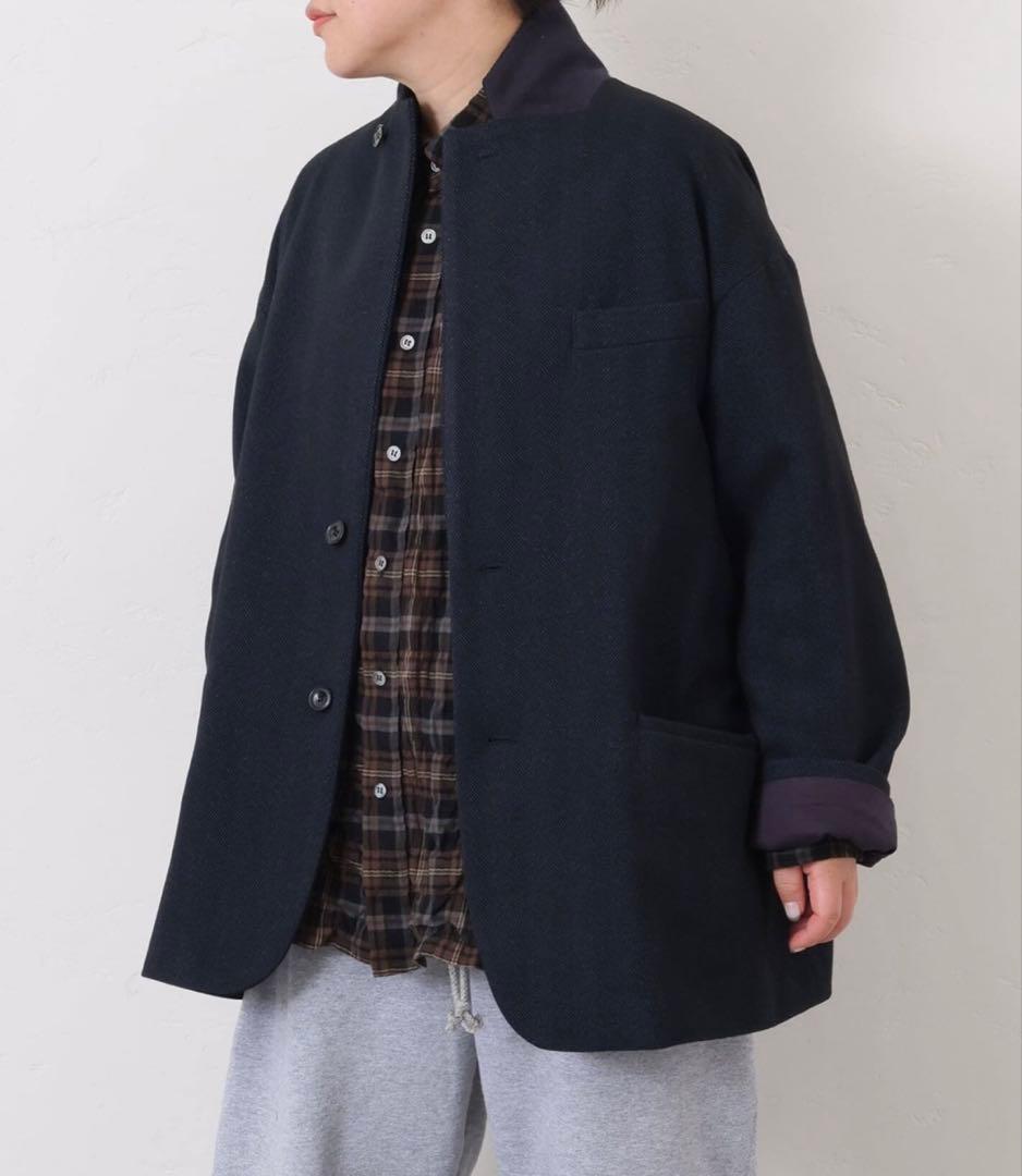 完売品ライクツィードジャケット