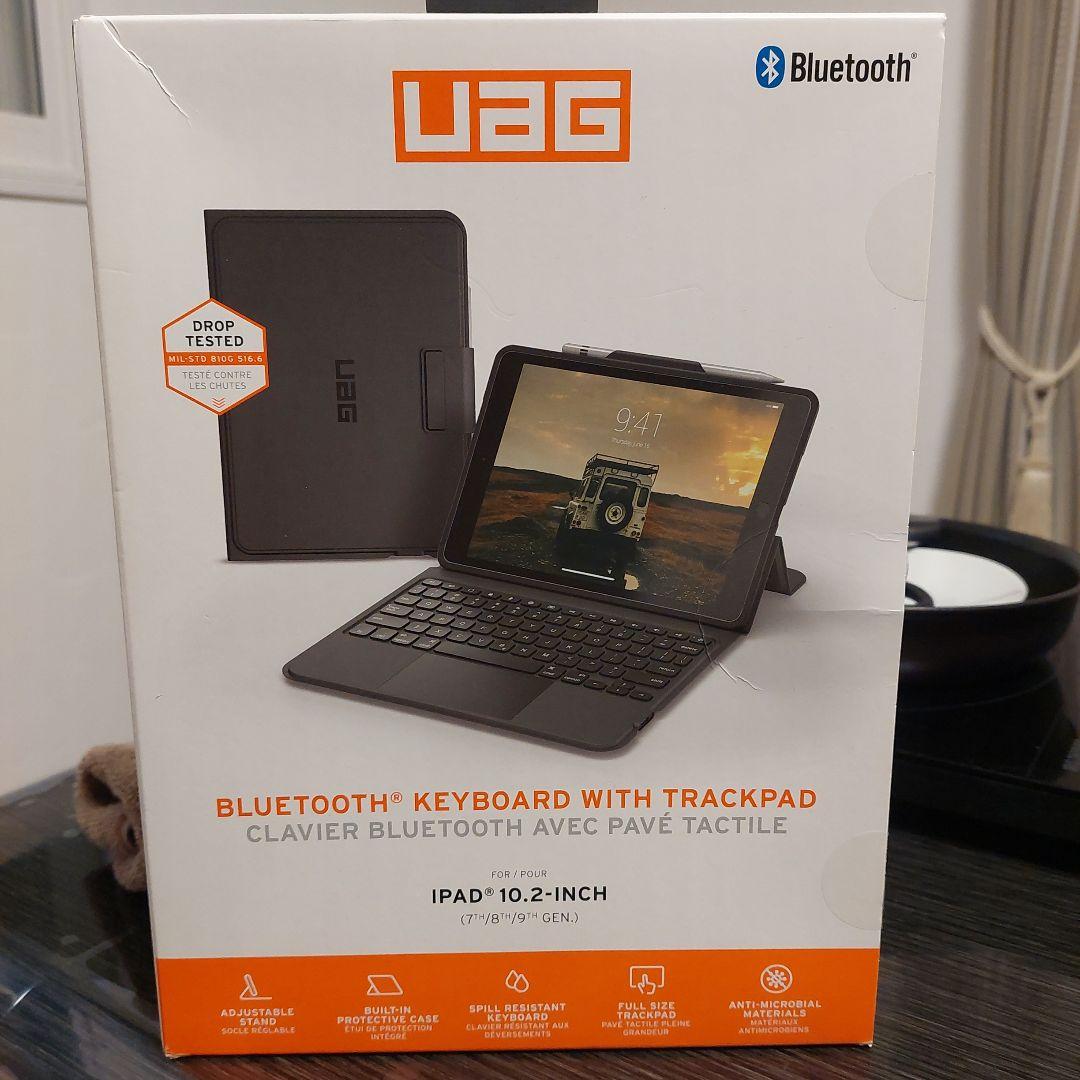 UAG Bluetoothキーボードトラックパッド付きiPad 10.2インチ