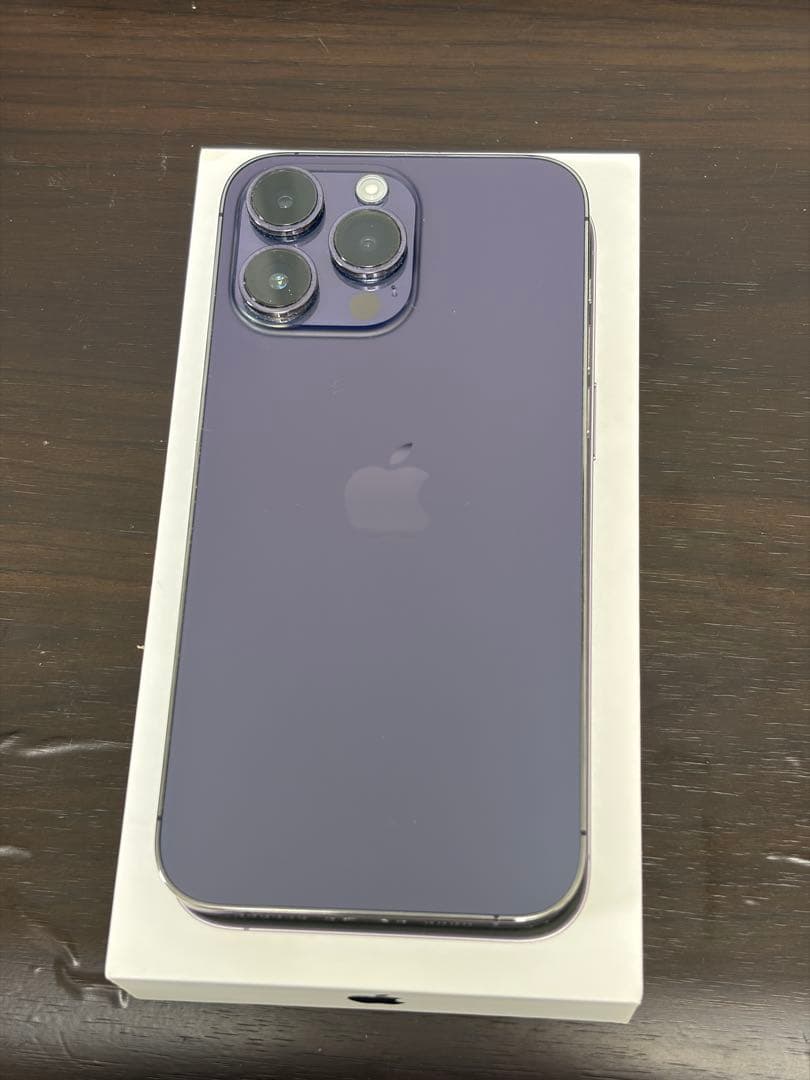 Apple iPhone 14 Pro maxパープル 本体 256gb