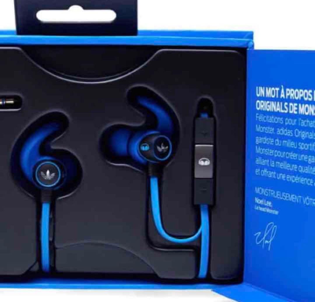 Monster Cable Adidas コラボヘッドホン✨