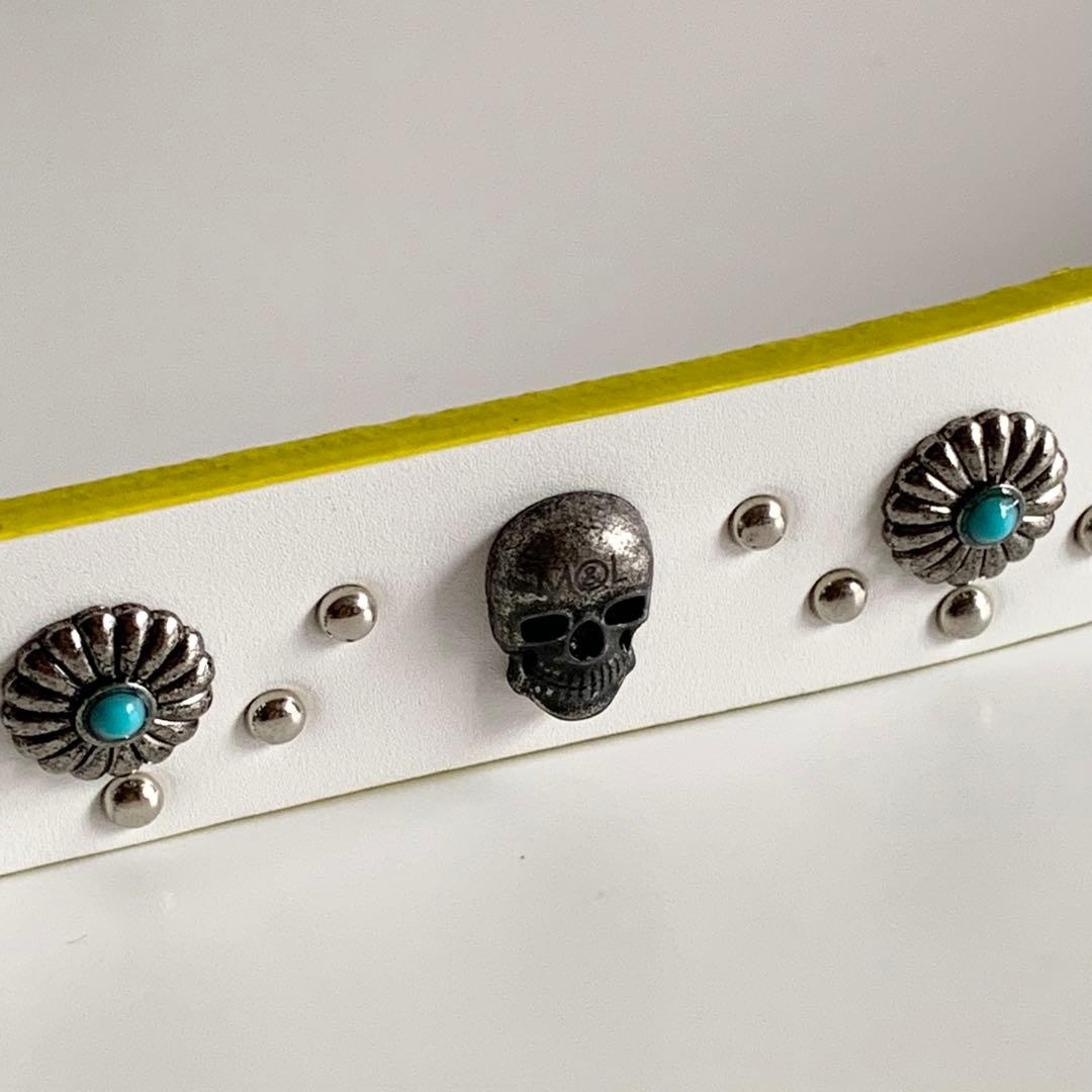 マークアンドロナ MARK&LONA ゴルフベルト ホワイト