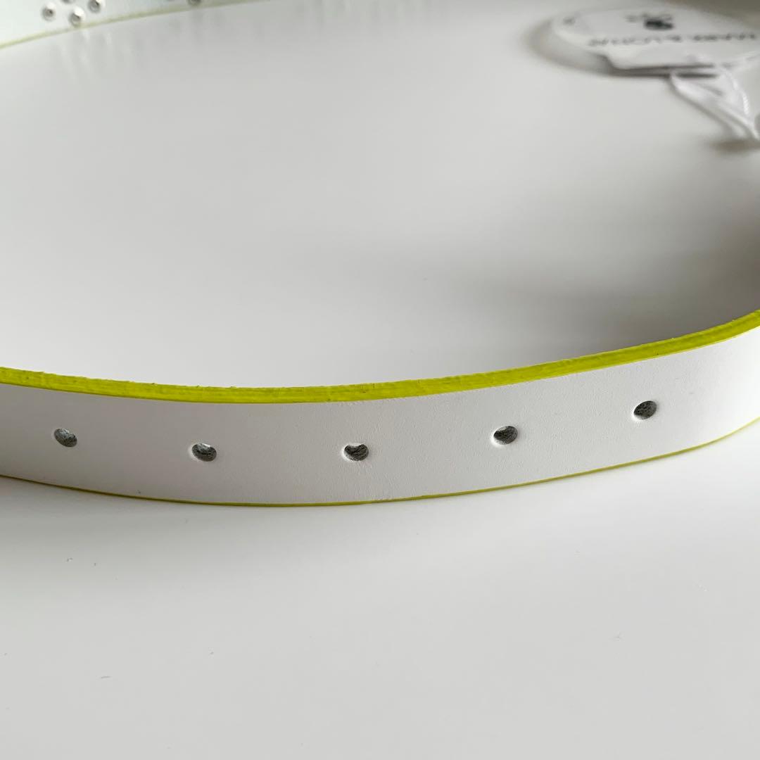 マークアンドロナ MARK&LONA ゴルフベルト ホワイト