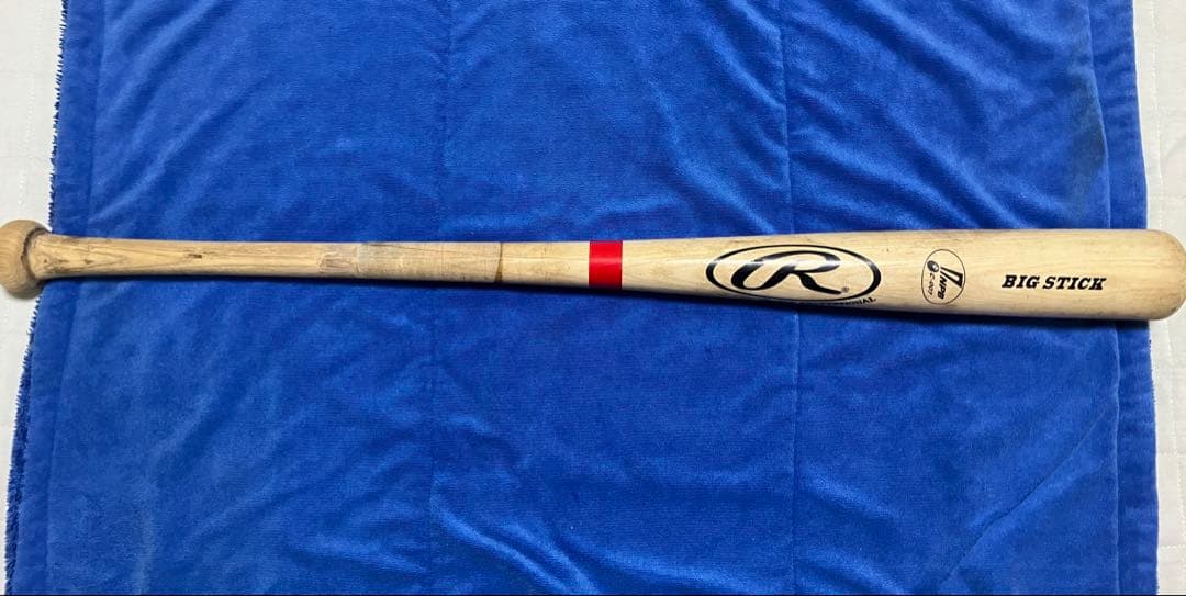 広島東洋カープ　前田智徳　#1 実使用　ローリングス　木製バット