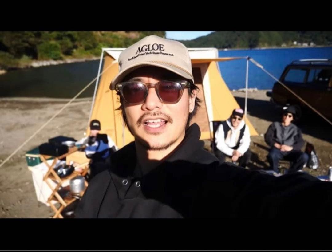 THE H.W. DOG & CO キャップ　AGLOE 山田蓮