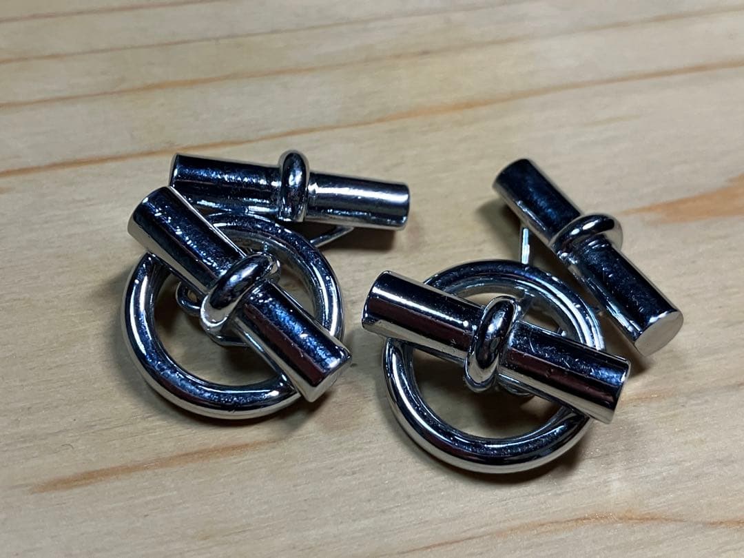 HERMES エルメス シェーヌダンクル リンクス カフスボタン SV925