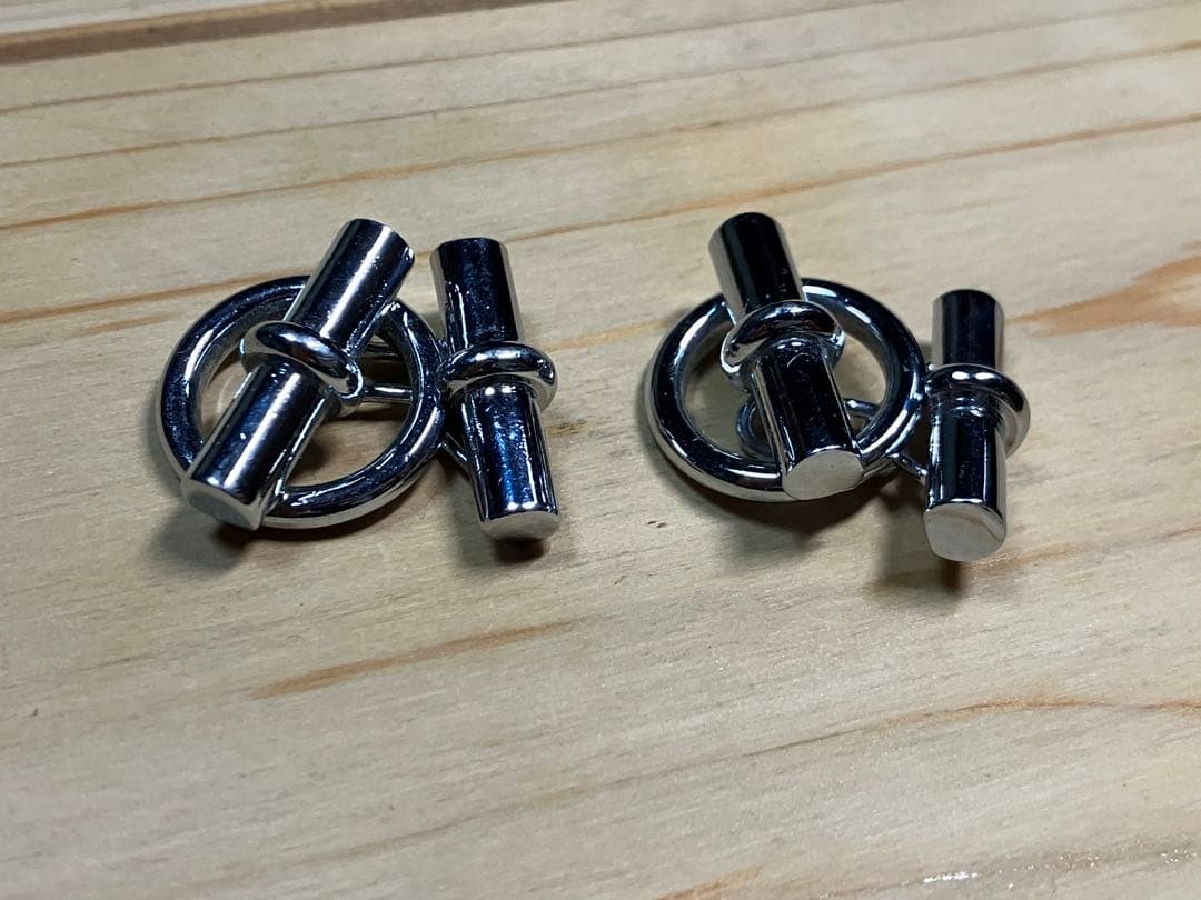 HERMES エルメス シェーヌダンクル リンクス カフスボタン SV925