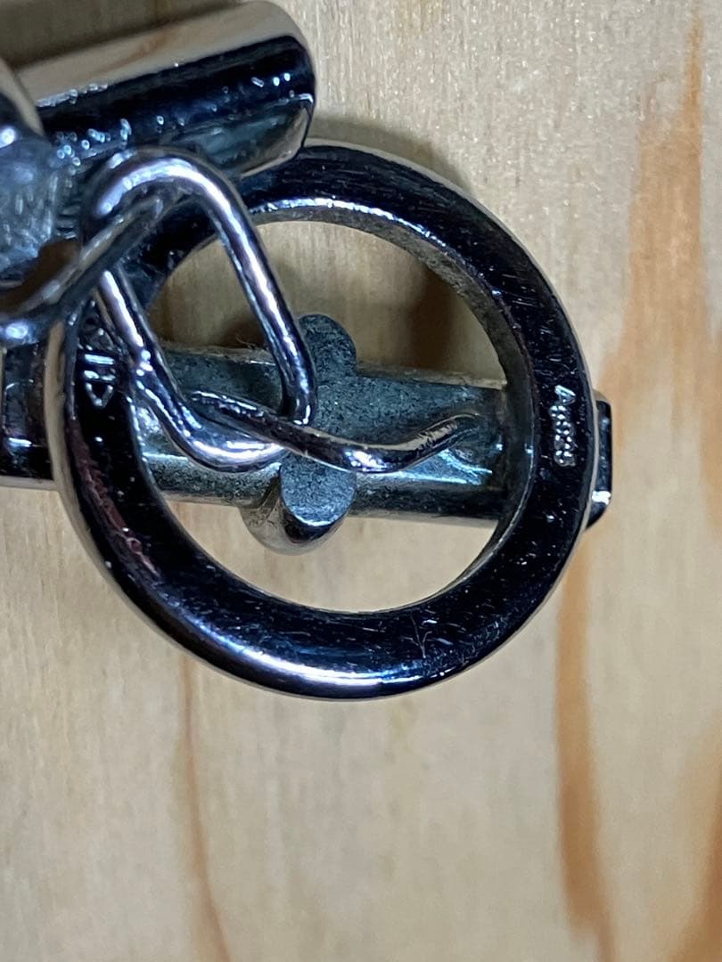 HERMES エルメス シェーヌダンクル リンクス カフスボタン SV925