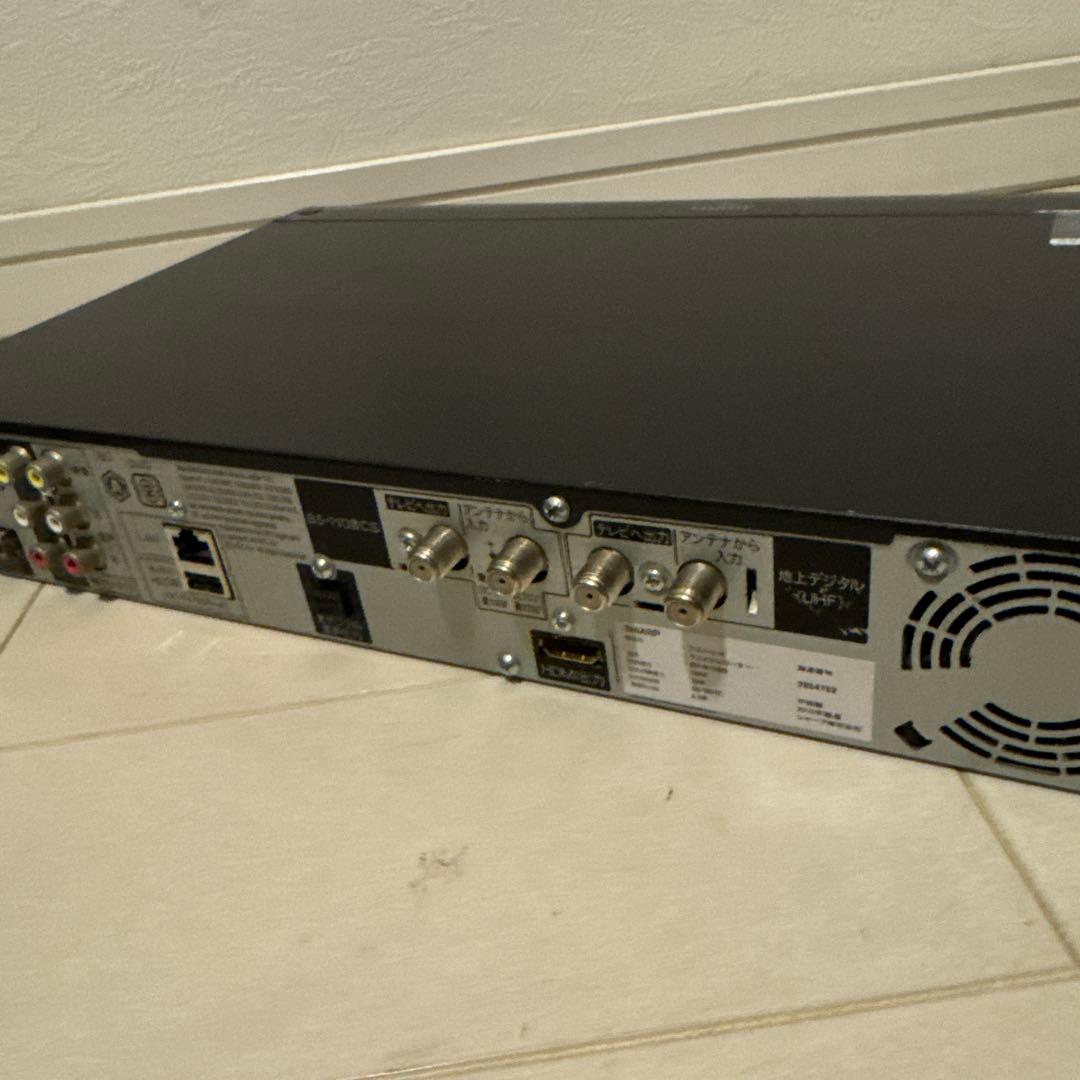 SHARP AQUOS BD-W1200 1TB ブルーレイレコーダ　動作確認済