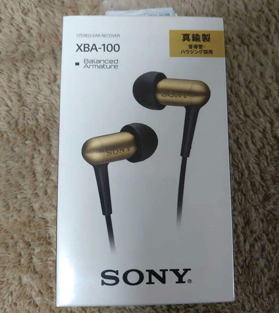 【未開封】SONY　ソニーイヤホン　XBA−100