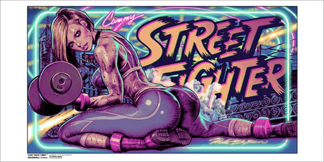 Rockin’ Jelly Bean cammy ポスター シルクスクリーン