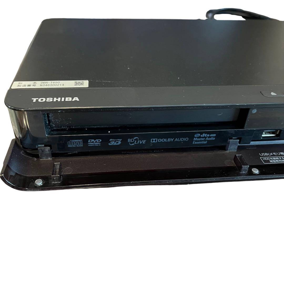 TOSHIBA REGZA DBR-T650 ブルーレイレコーダー