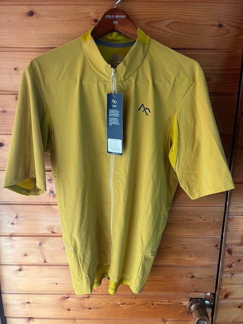 7mesh セブンメッシュ　サイクルジャージ　シトロン　L