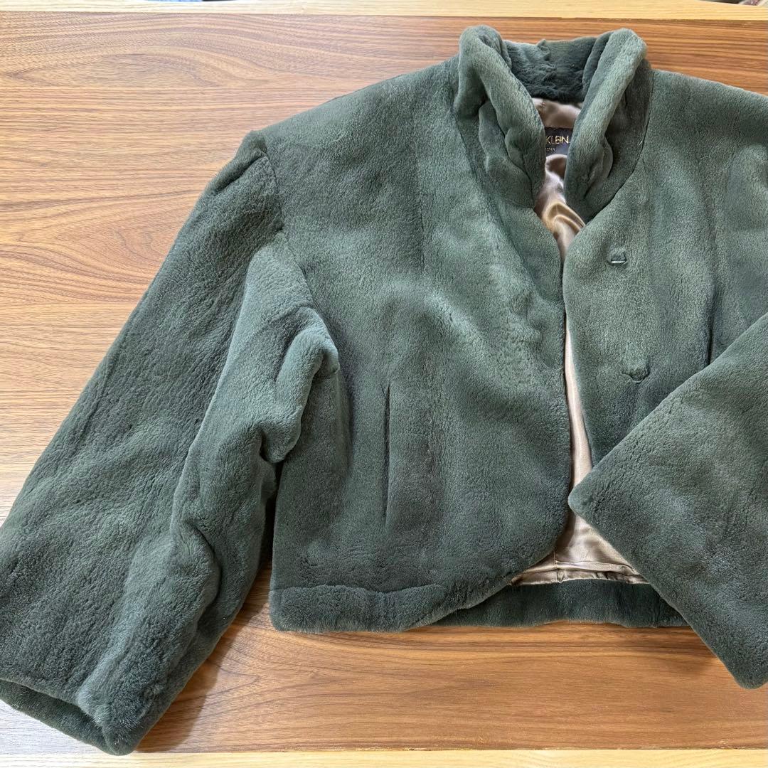 ANNE  アンクライン 毛皮コート ファー