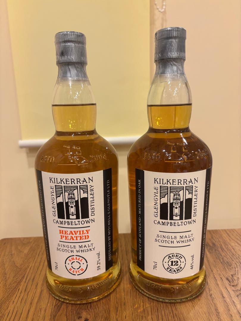 KILKERRAN キルケラン ヘビリーピーテッド&12年 2本セット