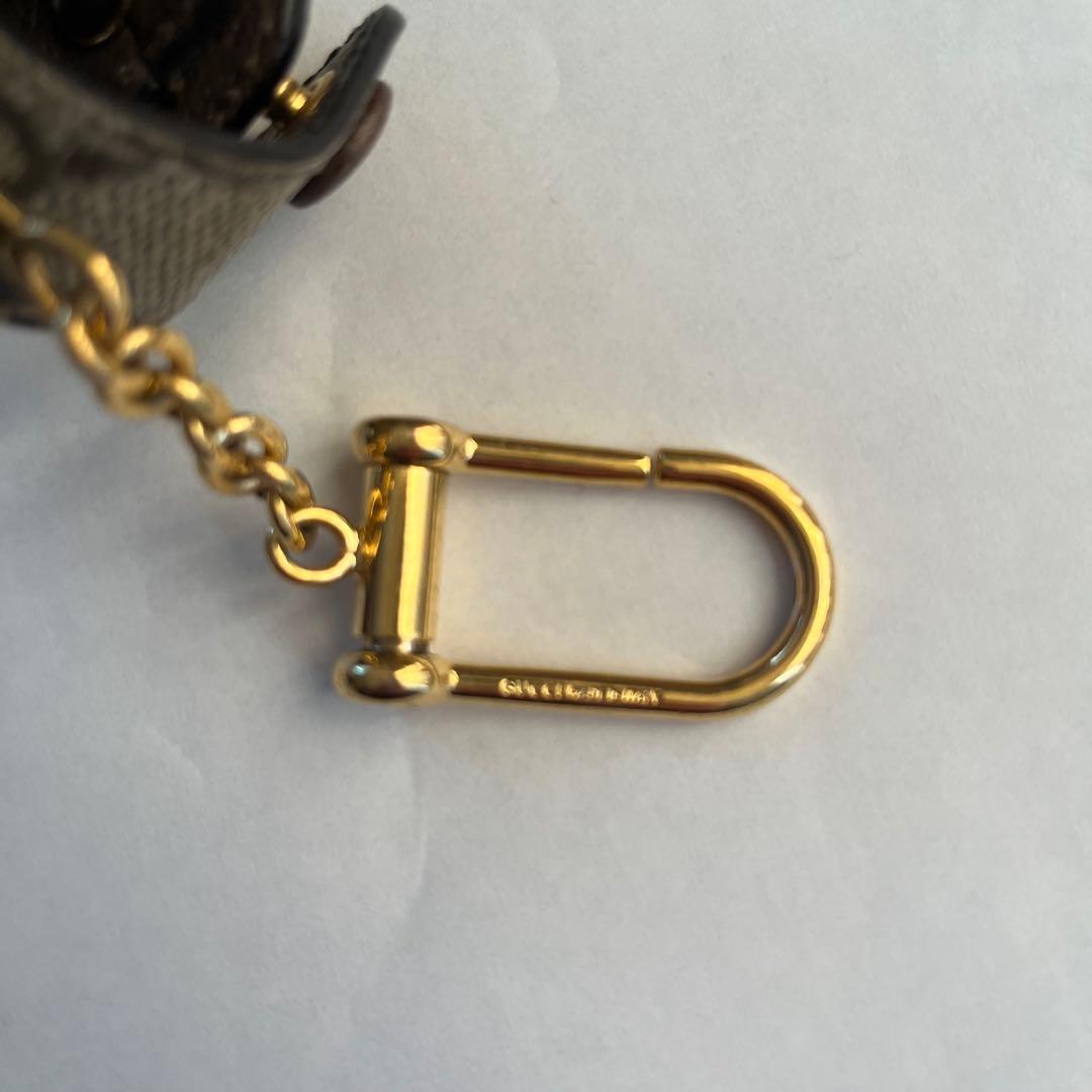 GUCCI AirPodsケース GGスプリーム オフィディア キーホルダー付