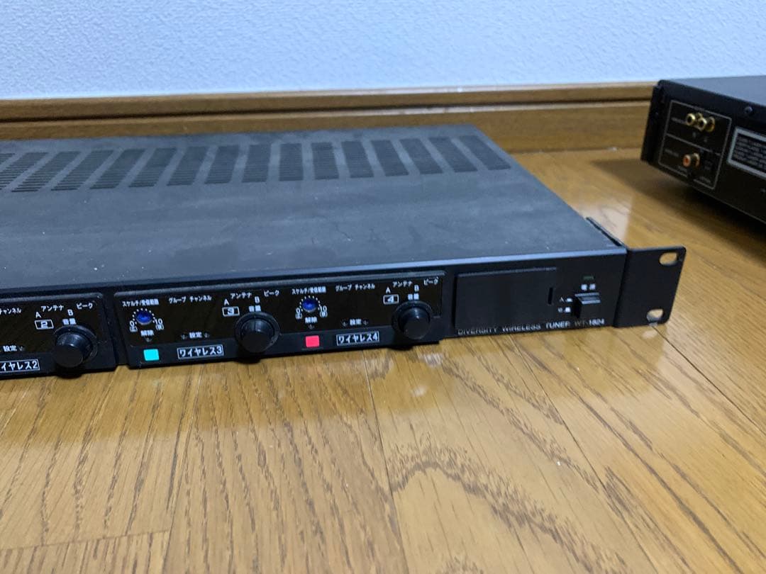 動作品　TOA　ダイバシティワイヤレスチューナー　WT-1824