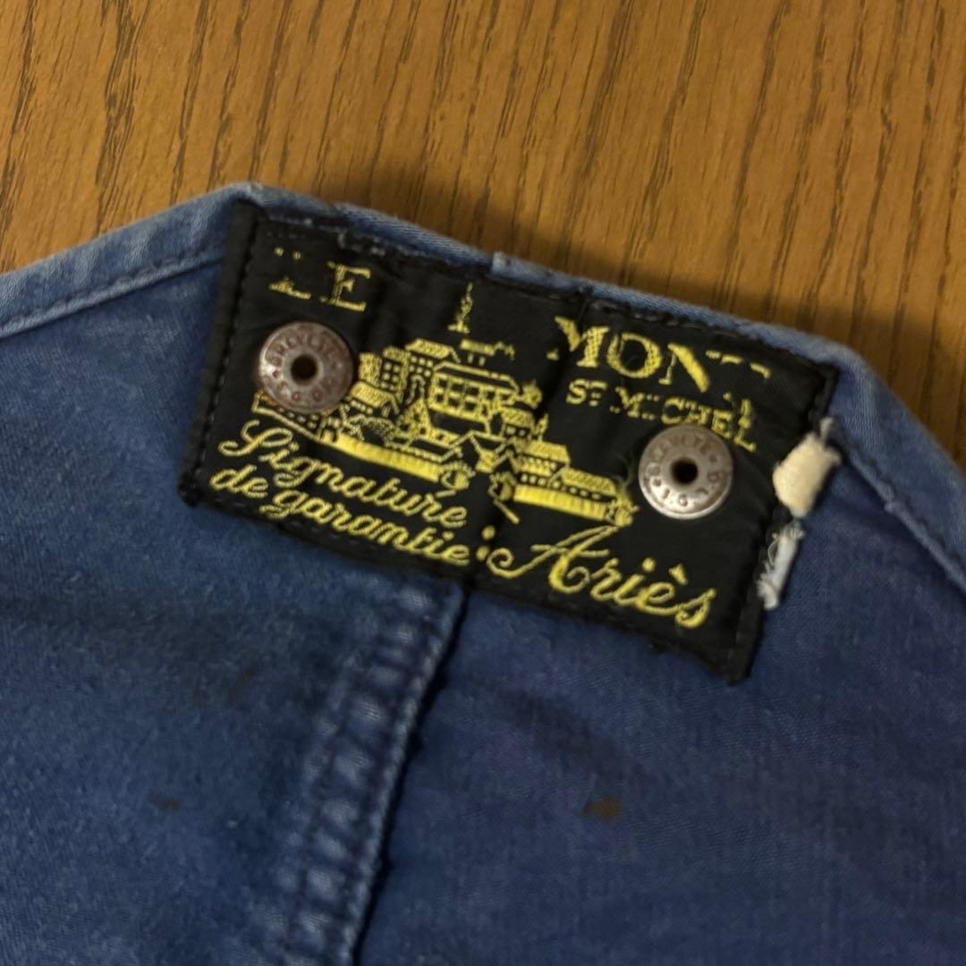 40s Le Mont Saint Michel モールスキンワークパンツ