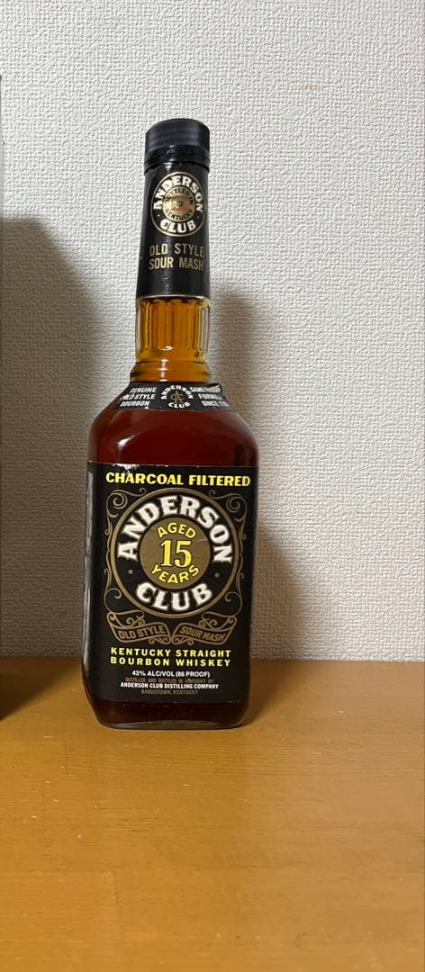 ANDERSON CLUB AGED15YEARS 3本