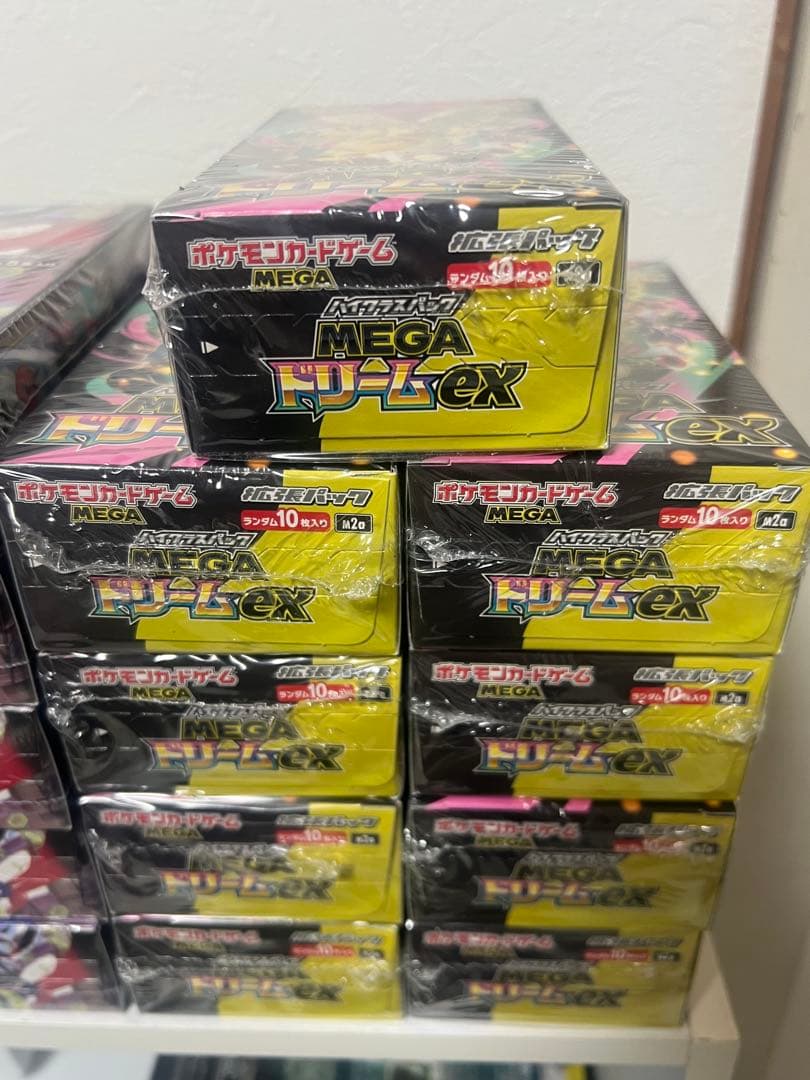 MEGAドリームex9BOXムニキスゼロ10BOXスタートデッキ100 7つ