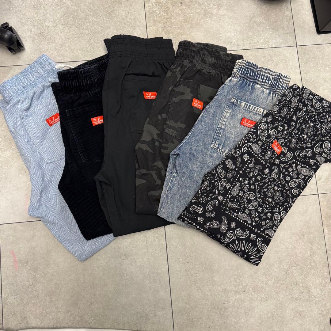 クックマン　cookman シェフパンツ　ウェイターパンツ