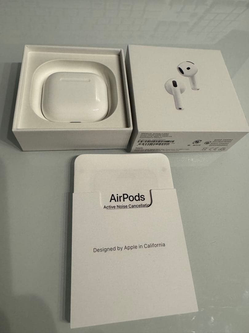 AirPods4 アクティブノイズキャセリング対応　ケースおまけ付