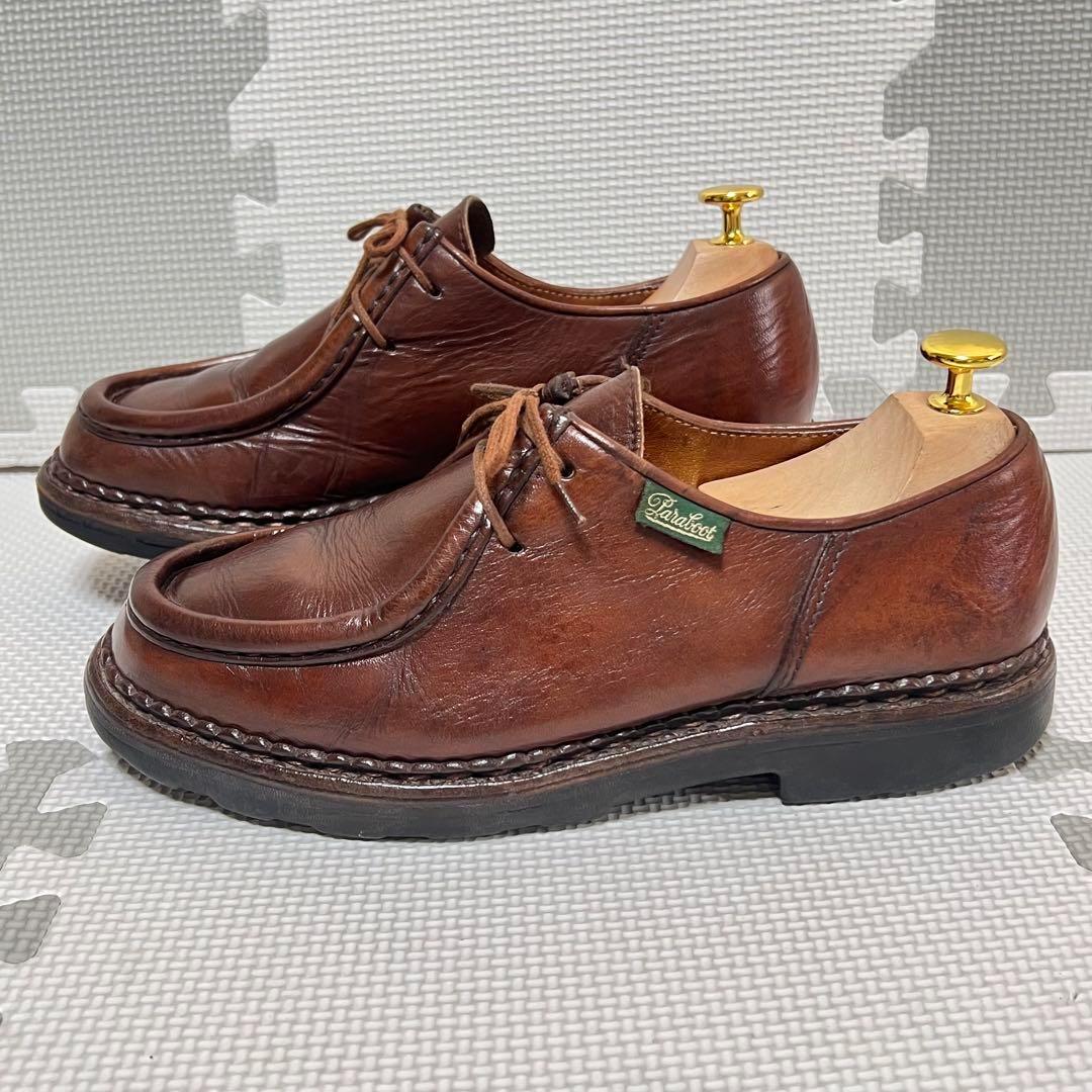 パラブーツ Paraboot ミカエル ブラウンレザー EU40.5